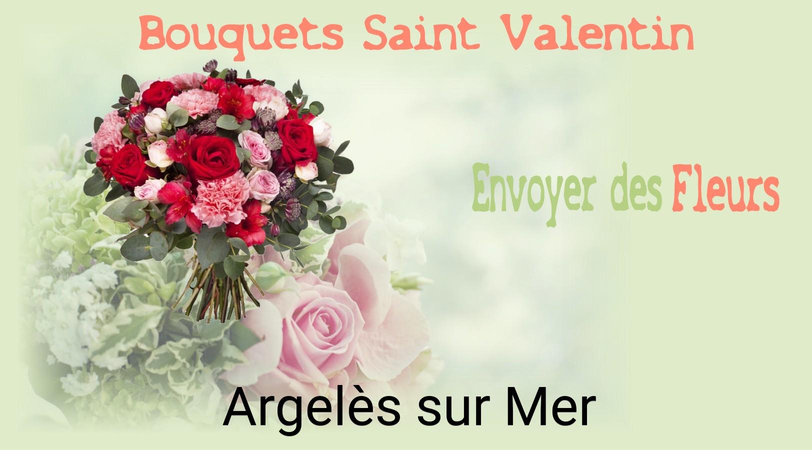Roses de Saint-Valentin livrées à Argelès-sur-Mer